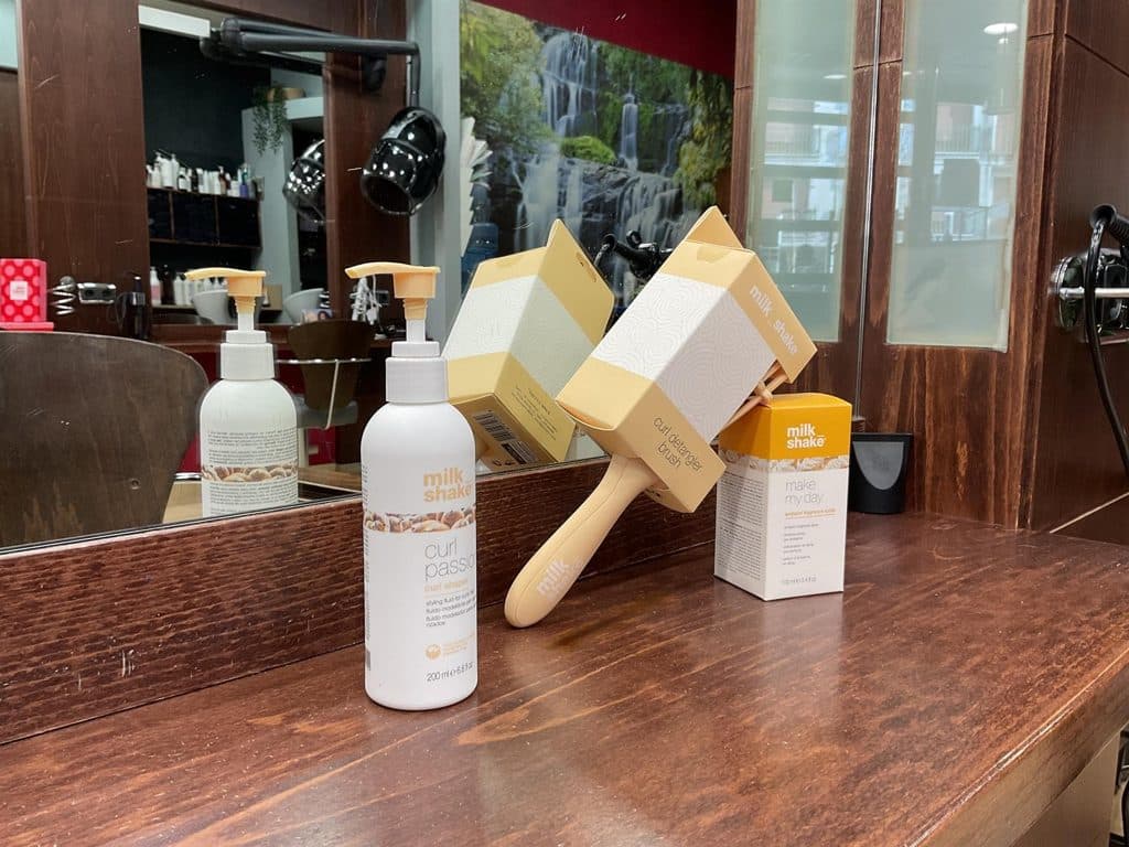 Espacio de peluquería de Sonia Cokett en Caldas de Reis
