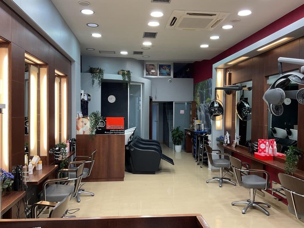 Cabina de tratamientos del centro de estética en Caldas de Reis
